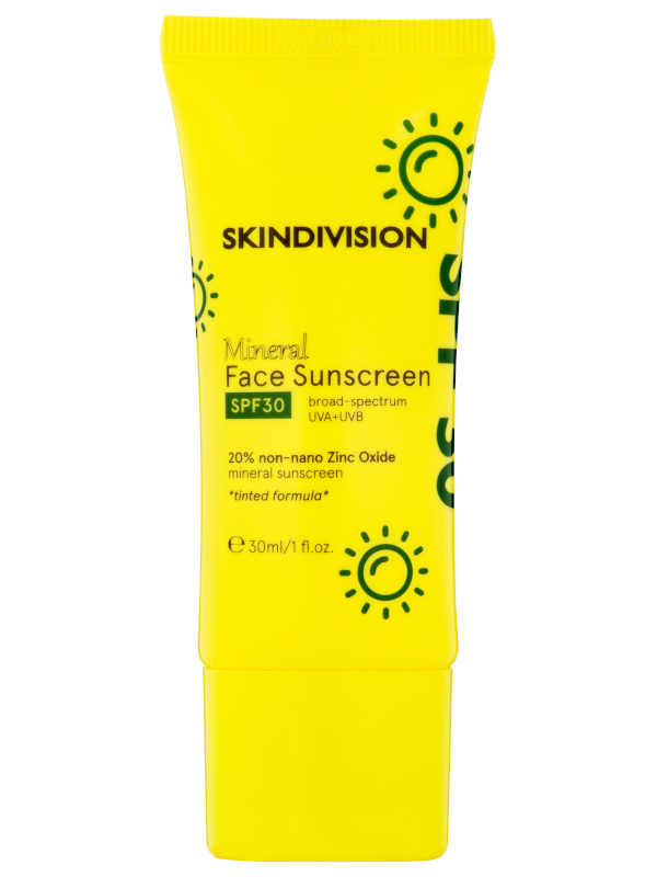 SkinDivision - Mineral Face Sunscreen SPF30
