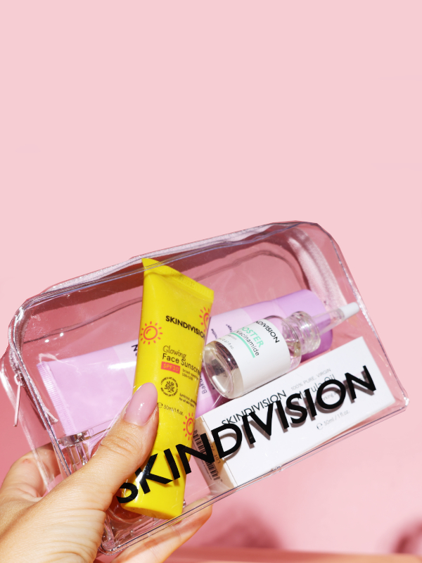 SkinDivision - Transparent Beauty Bag